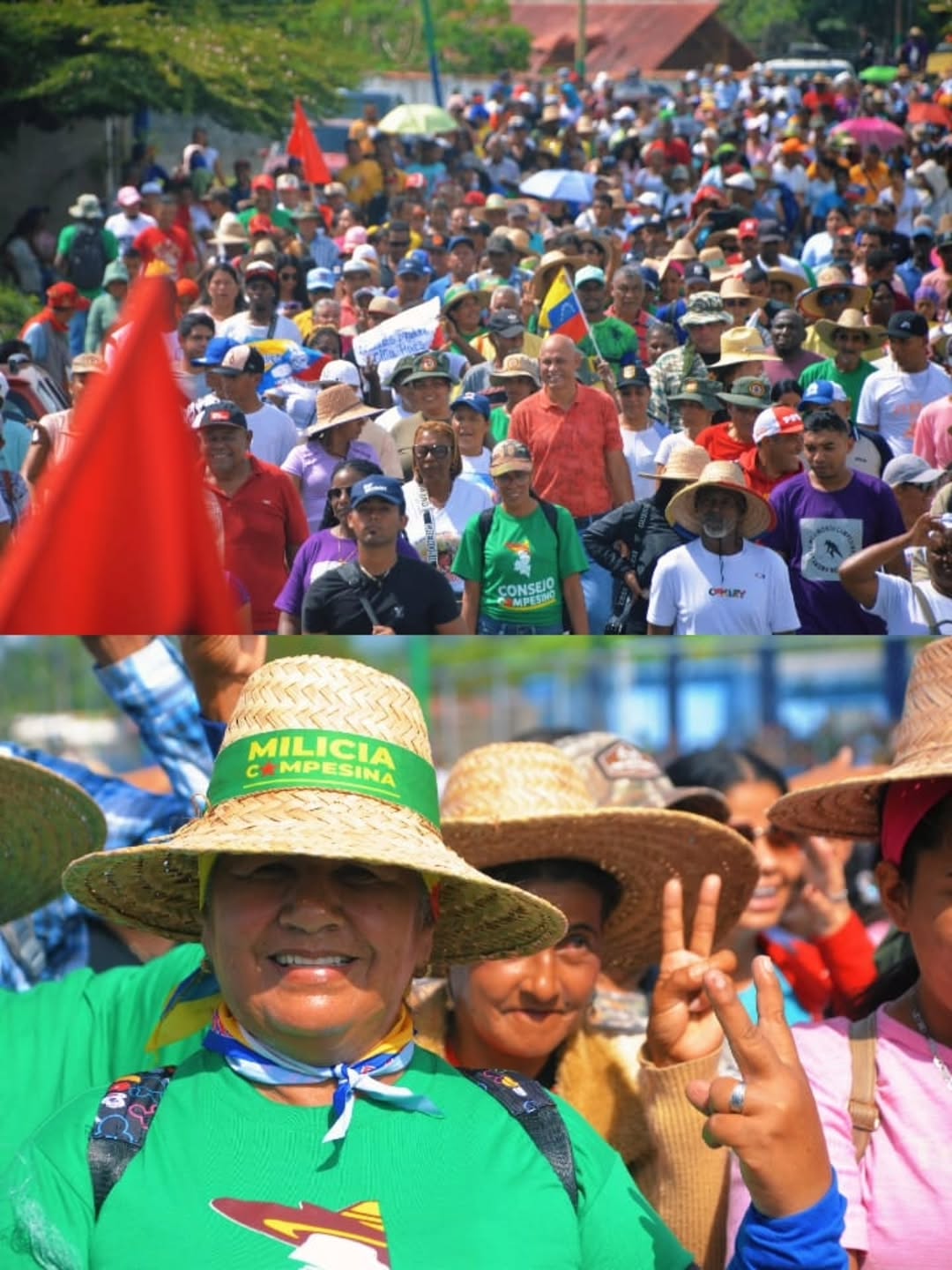 Yaracuy presente y firme..!!!

​Así se movilizó nuestra fuerza campesina yaracuyana, en el municipio...