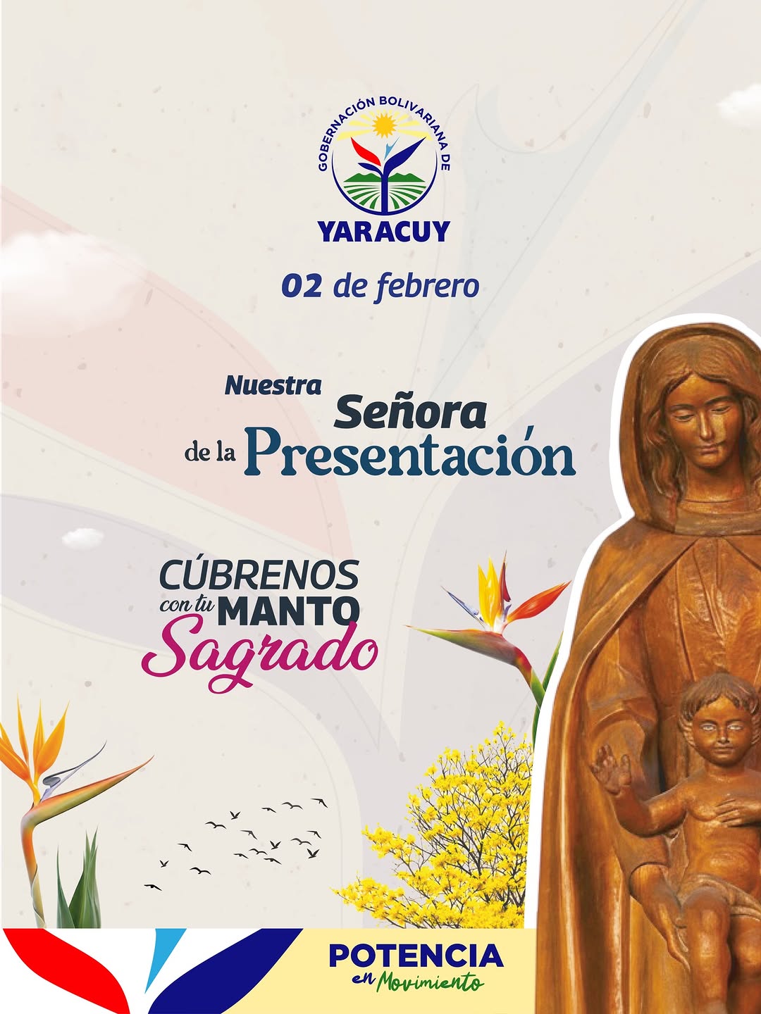 Hoy, 2 de febrero, los yaracuyanos nos unimos en una sola voz para celebrar a nuestra Patrona, Nuest...