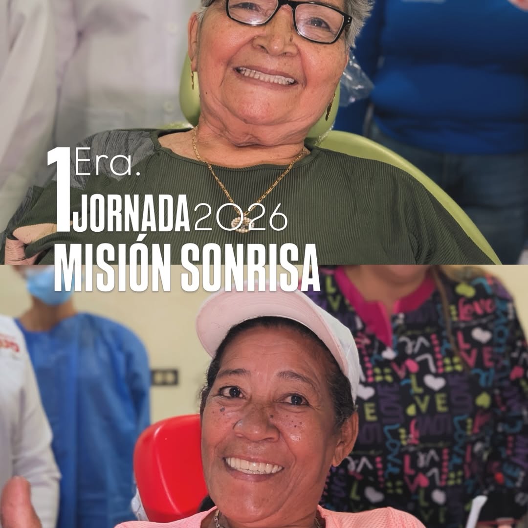 Yaracuy le sonríe a venezuela, la misión sonrisa realiza la primera jornada del año 2026. Entregando...