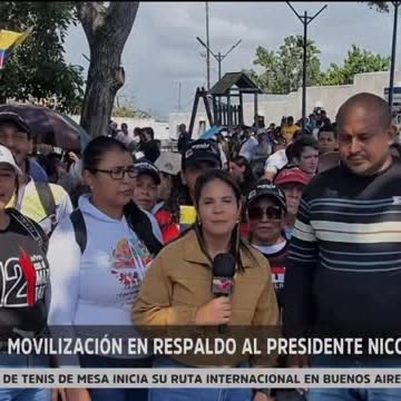 #EnVideo📹En el estado yaracuy, el pueblo
organizado se moviliza en defensa de la Patria, del Presid...