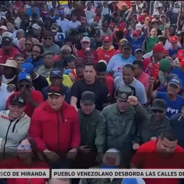 #EnVideo📹 El Poder Popular organizado del estado Yaracuy se moviliza en las calles de lau entidad p...