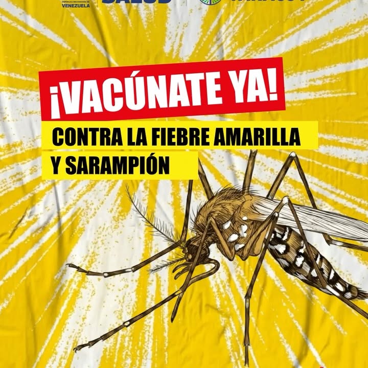 🛡️ TU ESCUDO ES LA VACUNA

No permitas que la Fiebre Amarilla o el Sarampión detengan tu camino. Acu...