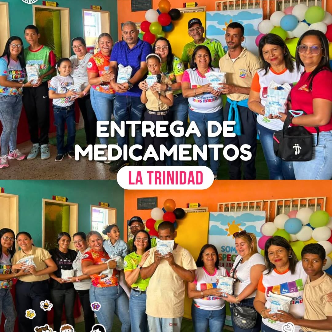 El programa Somos Especiales entrega medicamentos para 2 meses de tratamiento. 💊✨

Gracias al inca...